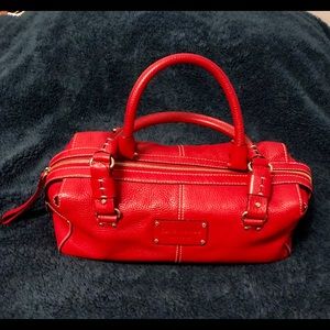 Kaye Spade Red leather bag